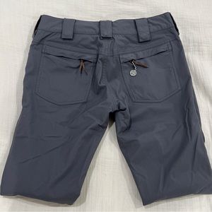 L1ta L1 Premium Goods Nitro Lita Fitted Flare Snowboard Snow Pants • Grey